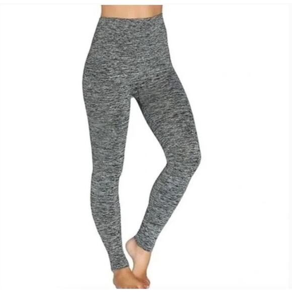 Spanx Assets Red Hot Label Highwaisted Gray Space Dye Leggings - XL - Picture 1 of 6